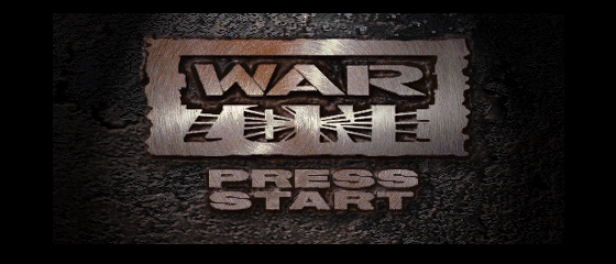 WWF War Zone Title Screen